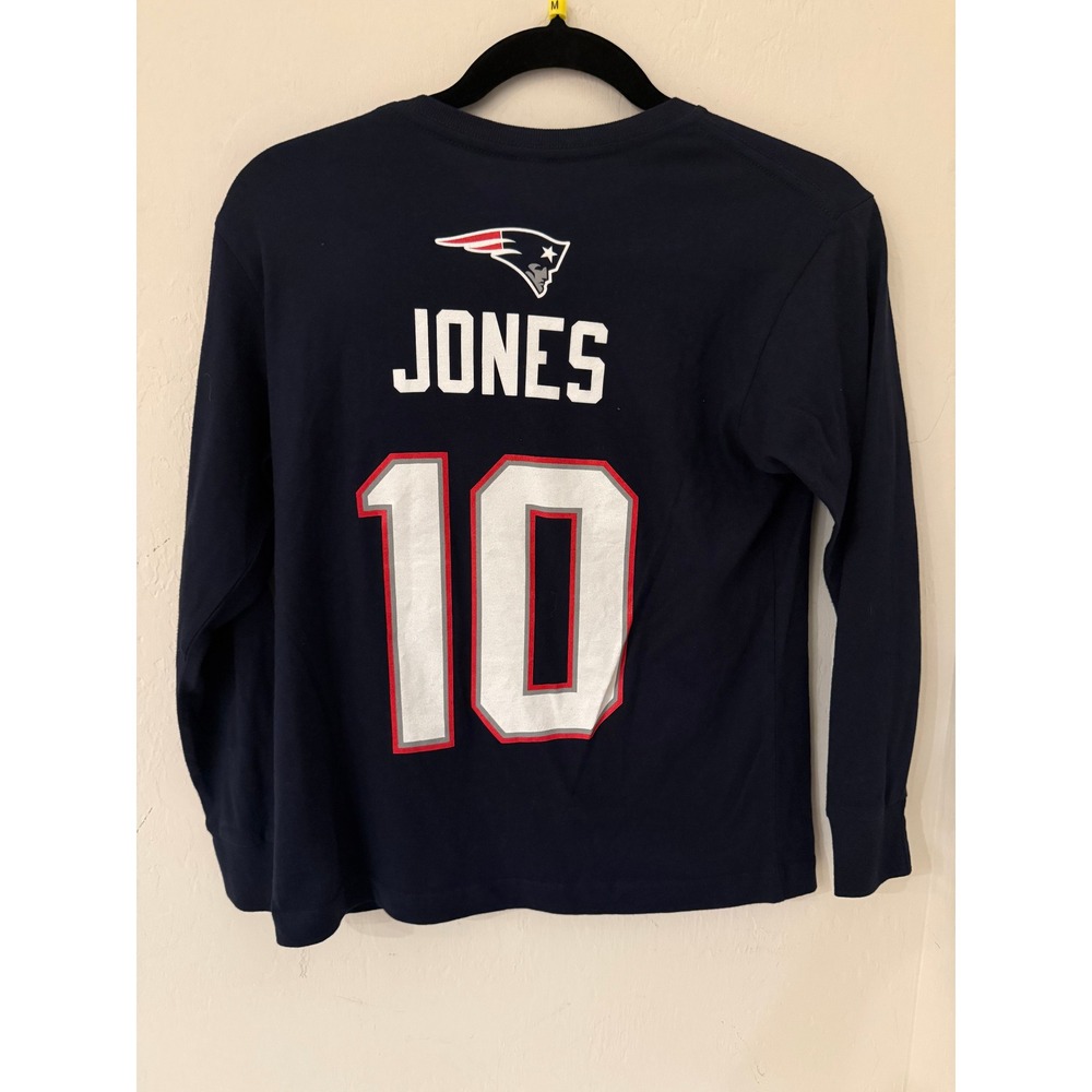 Kids NFL New England Patriots Mac Jones Long Sleeve Shirt Size M (10/12) NWT - Picture 3 of 5